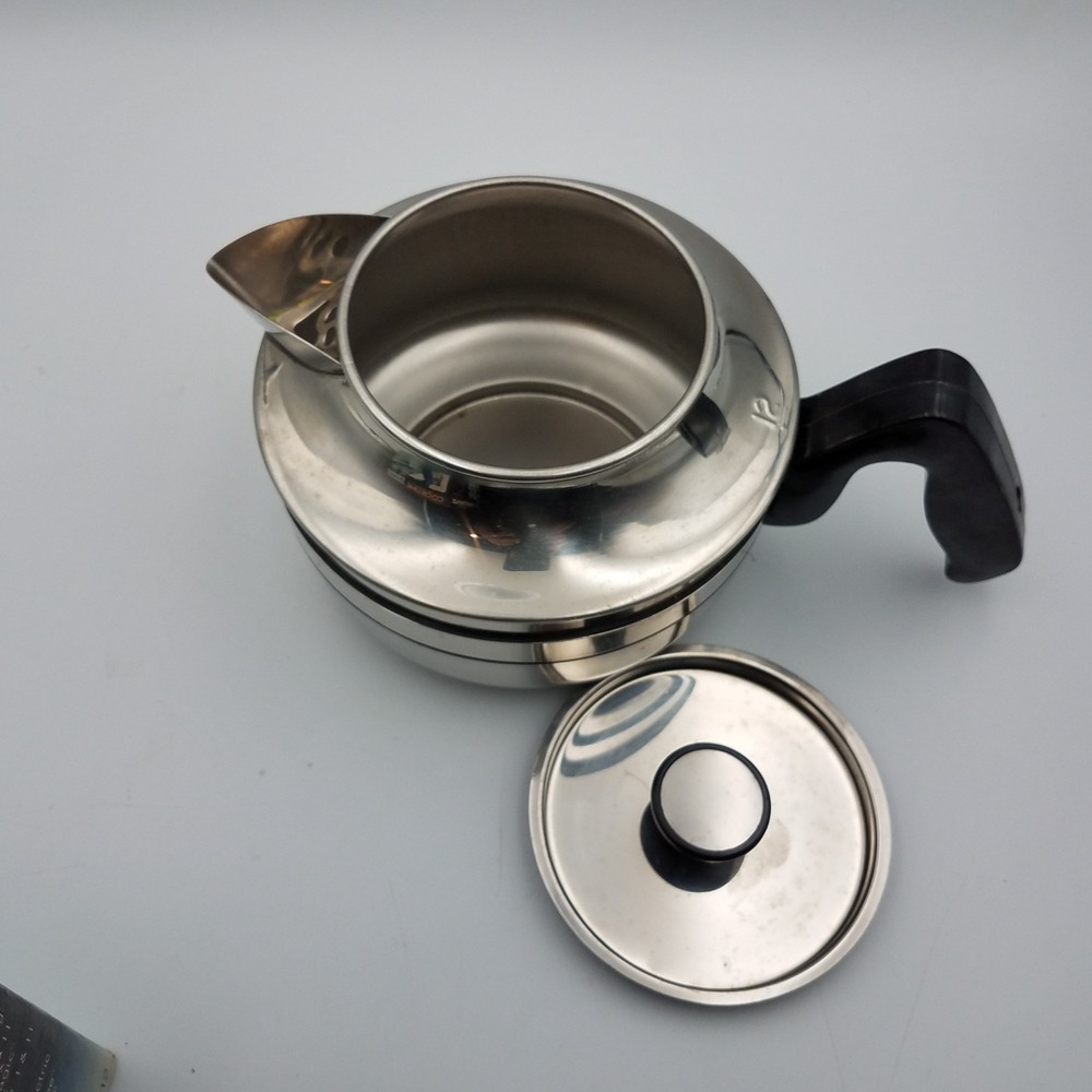 Cooktime Stainless Steel Replacement Coffee Carafe #6012 Mr. Coffee, Brewmatic.. - Picture 5 of 9